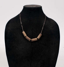  Debe Dohrer Brass Tube Necklace