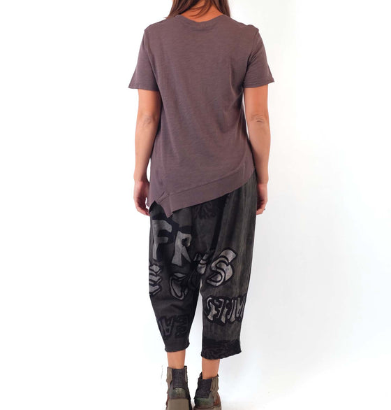 XCVI Lettie Tee in Charcoal