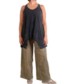 Jaded Gypsy Beyond The Moon Tank In Vintage Black