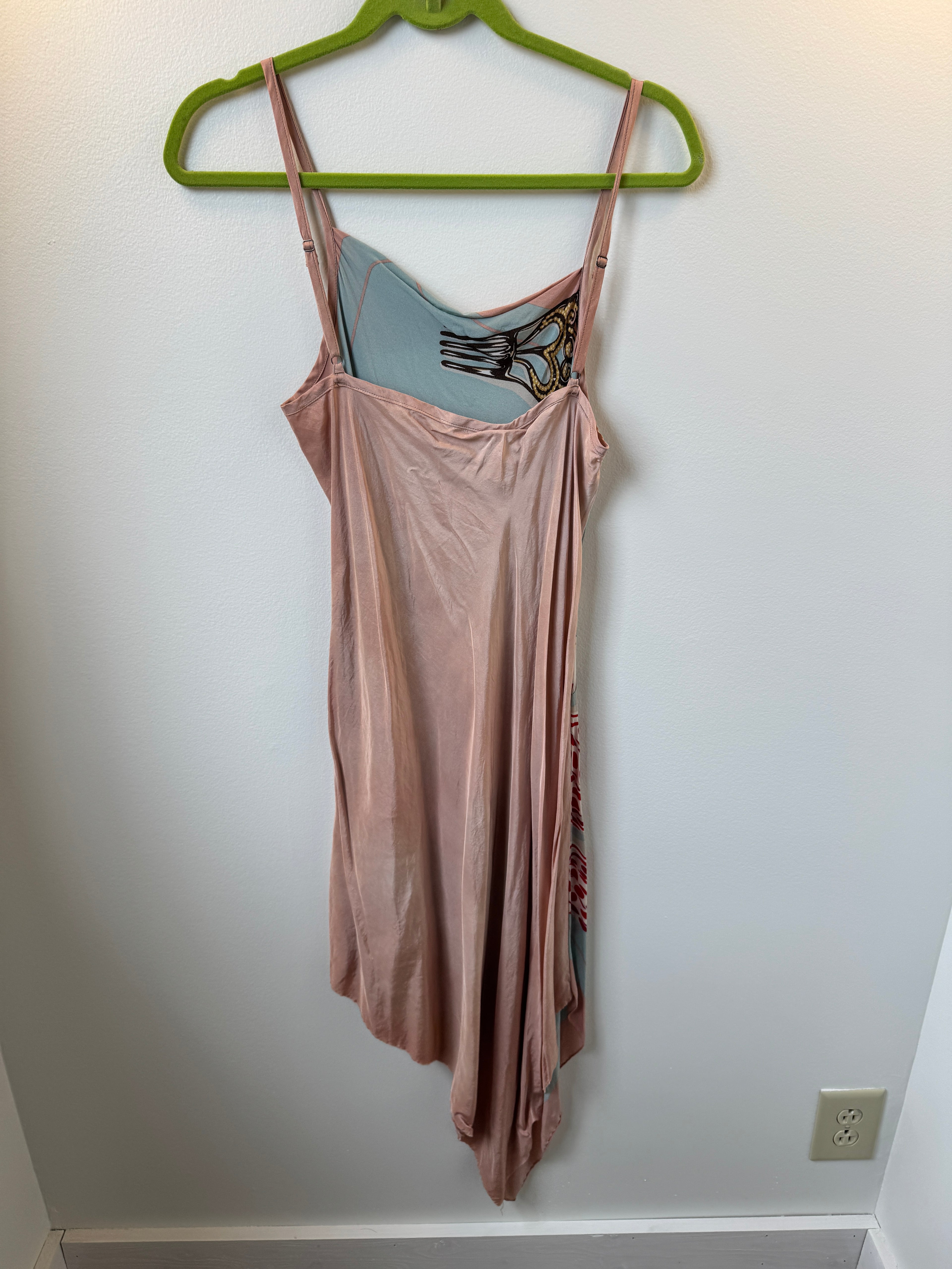 T2T Robin Kaplan Moschino Silk Scarf Dress (Fits like XS/S)