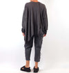 Loyko Drama Blouse in Graphite