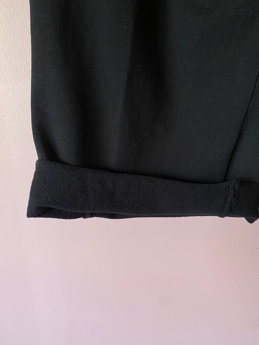 Gerties Rib Crop Pant in Black