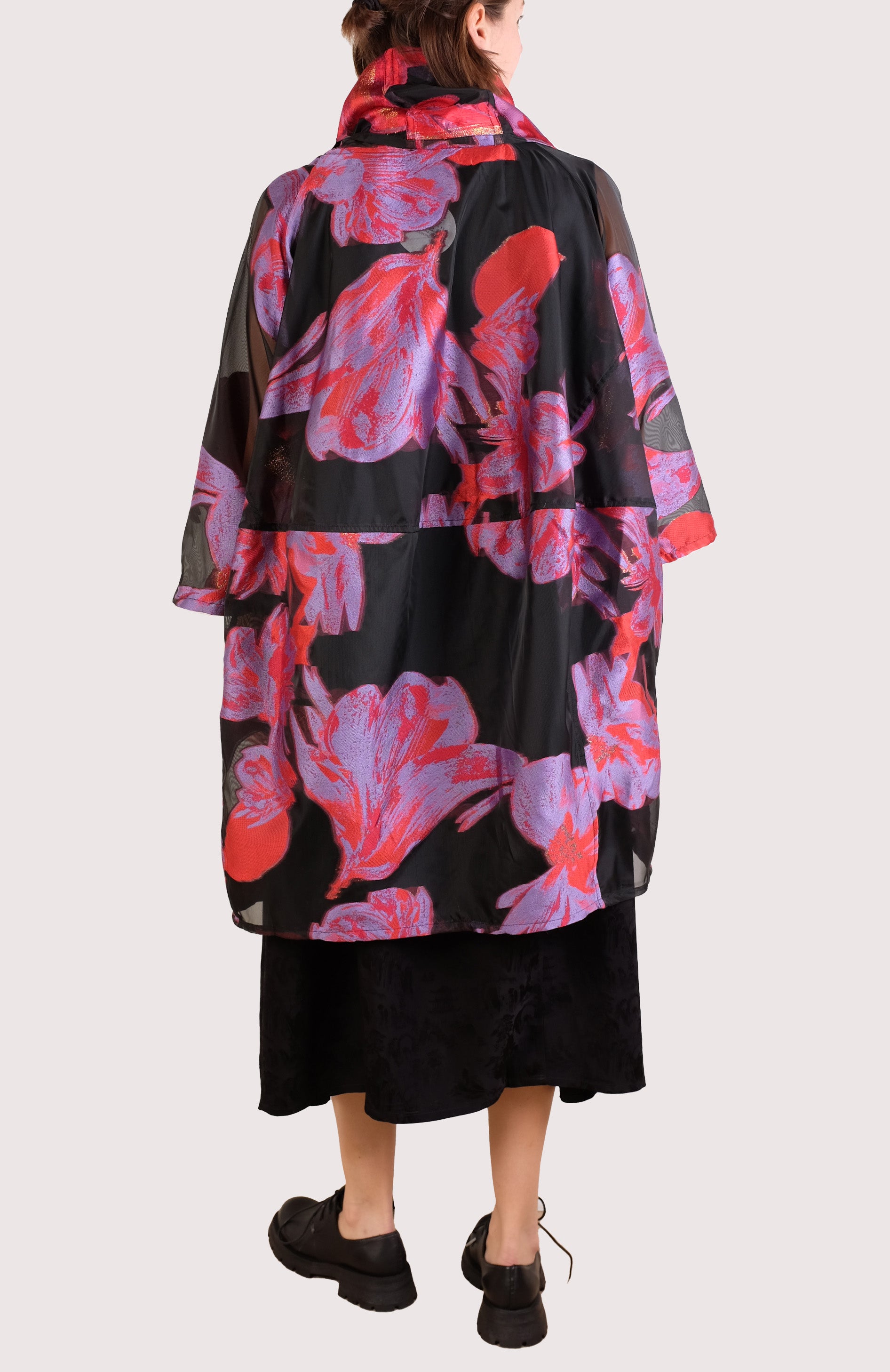 Alembika Floral Jacquard Duster – Zelda Nashville