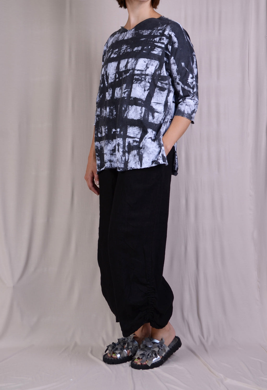 Cynthia Ashby Jay Tee Hand Painted