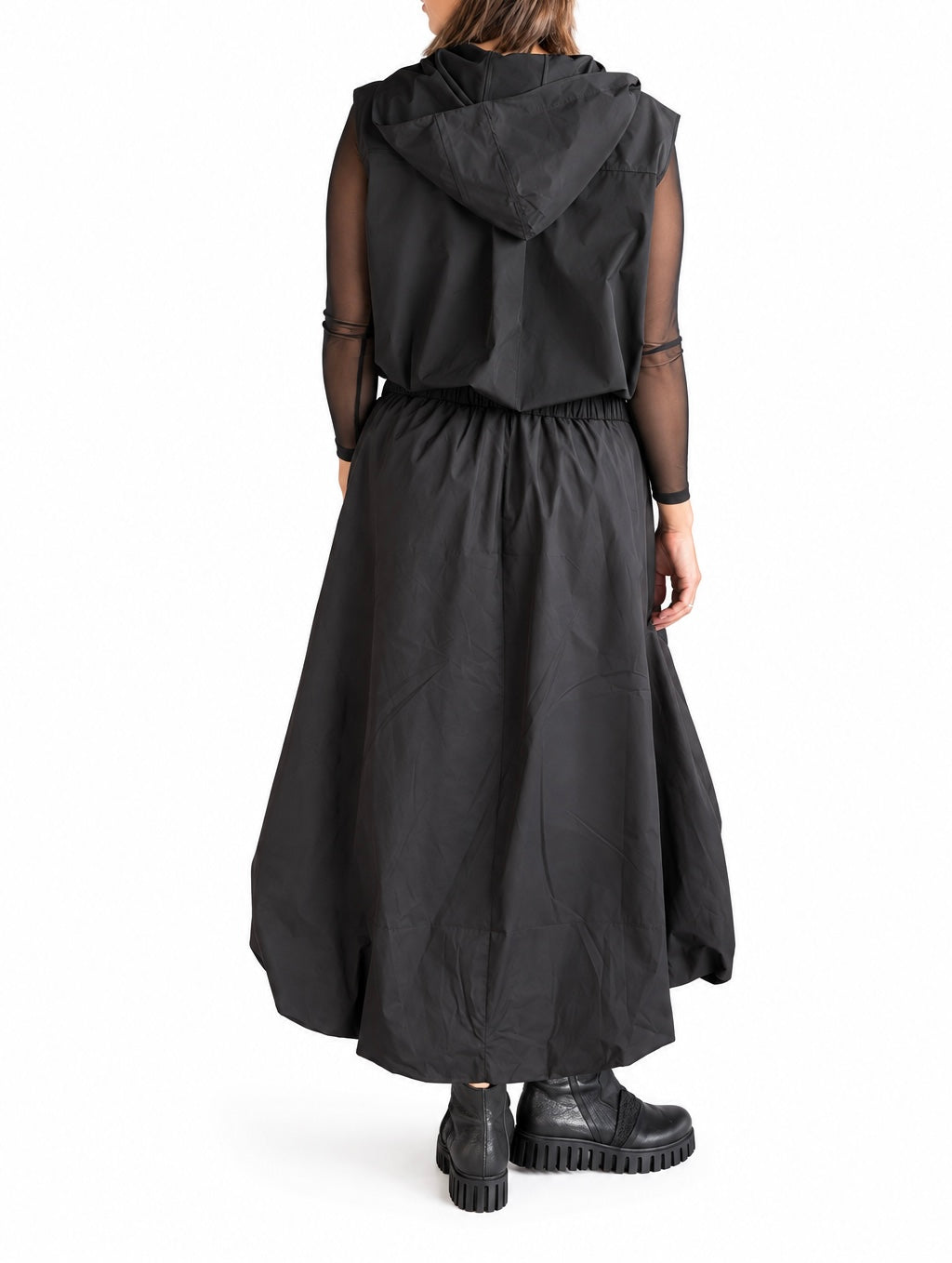 Haako Black Zipper Vest