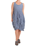 Privatsachen LichtKnitt Dress in Blue