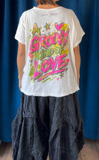 Jaded Gypsy Worn and Weathered Tee in Tigers Love