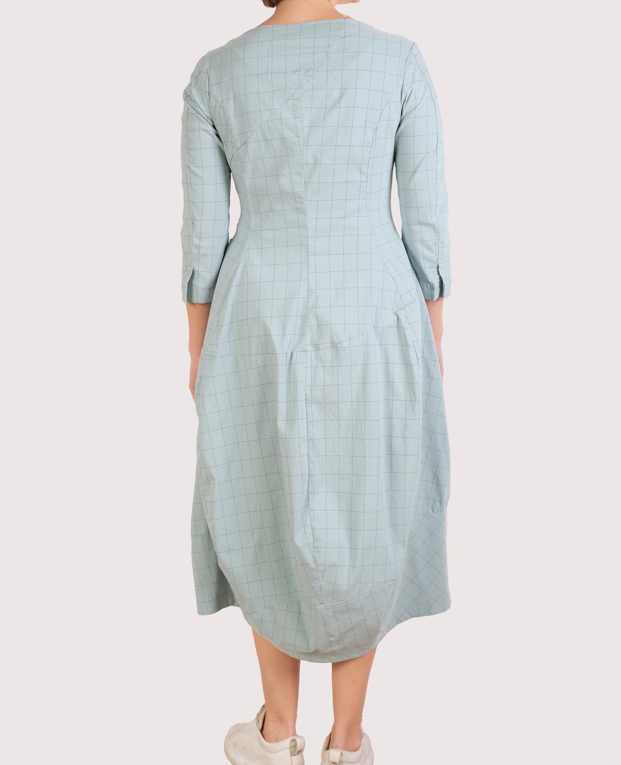 Rundholz Black Label Dress in Mint Check