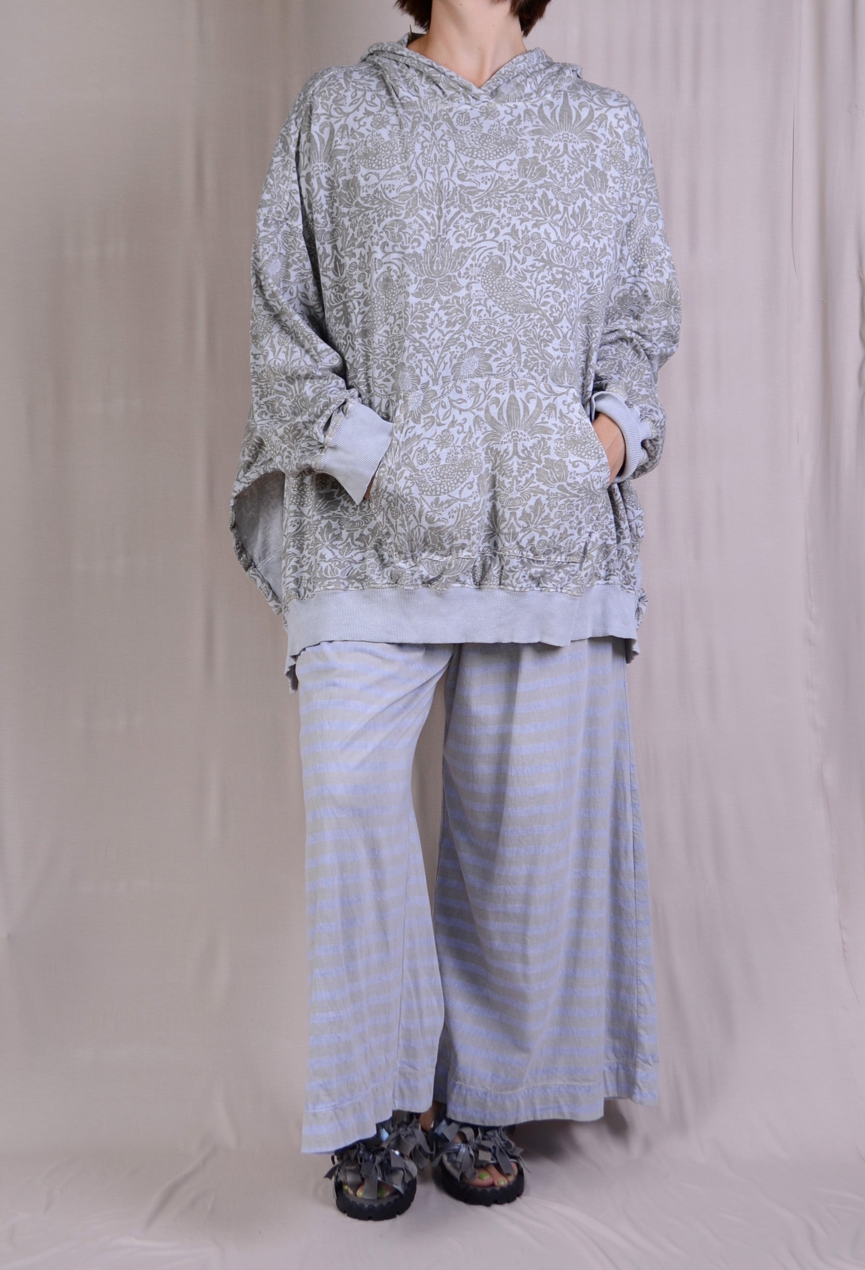 Krista Larson Bode Sweatshirt in Dove Bird