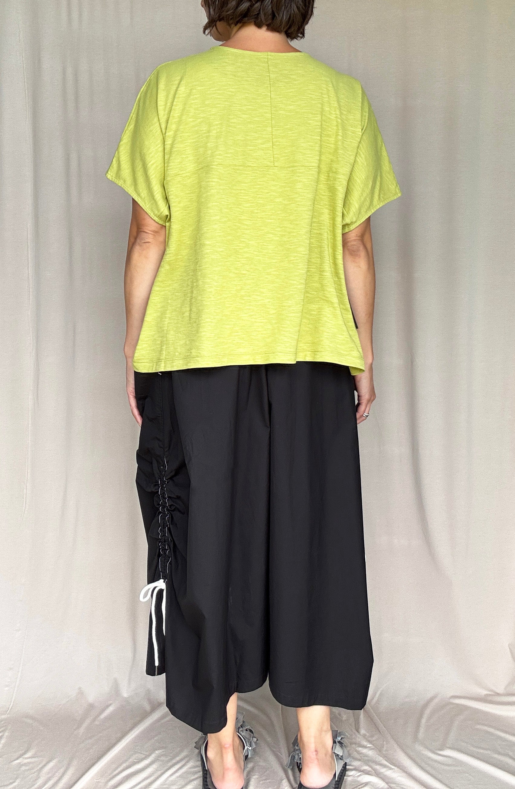 Moyuru Lime Knit Top