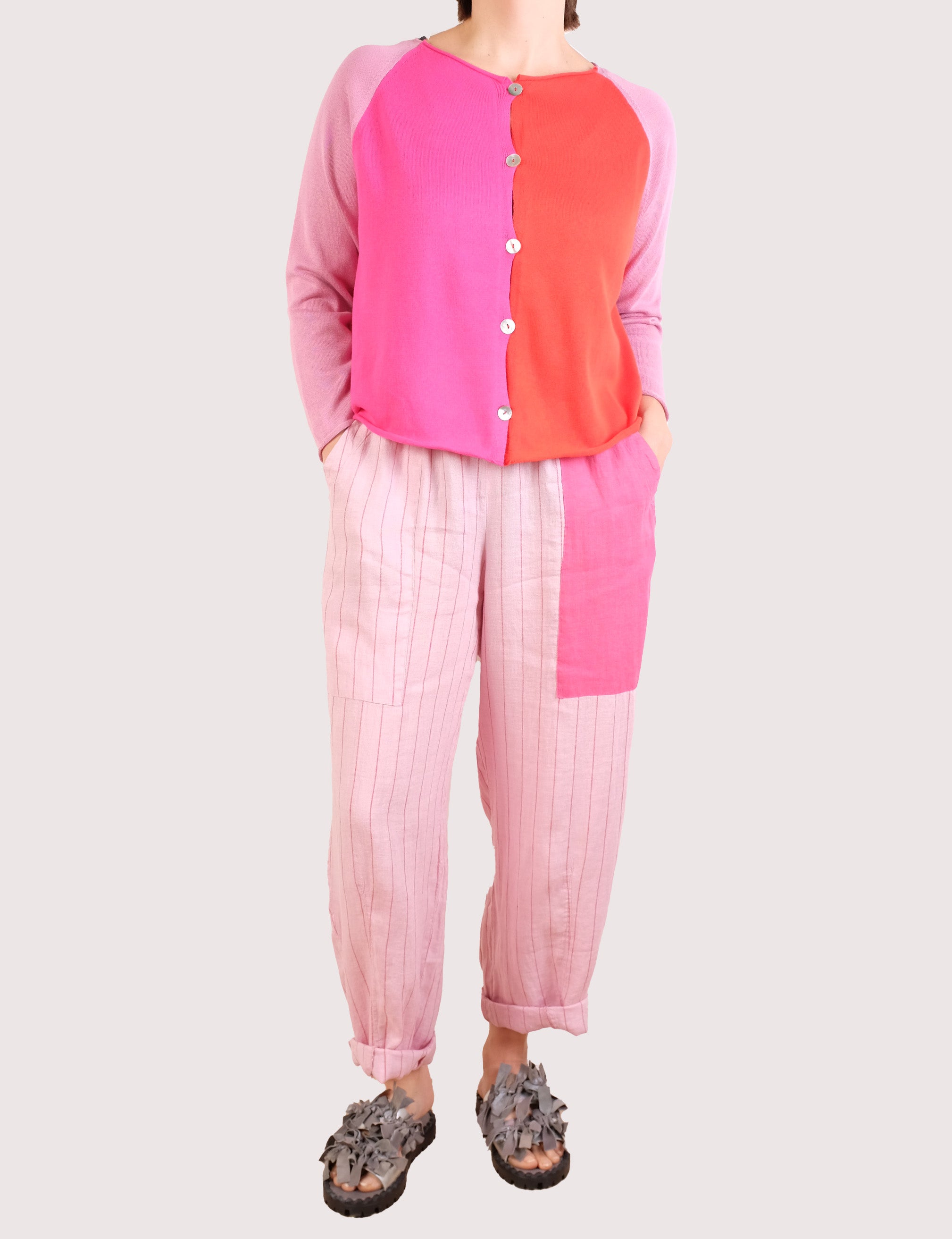 Alembika Sweater in Cerise