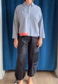 Paper Temples Lo Top in Gingham Spray