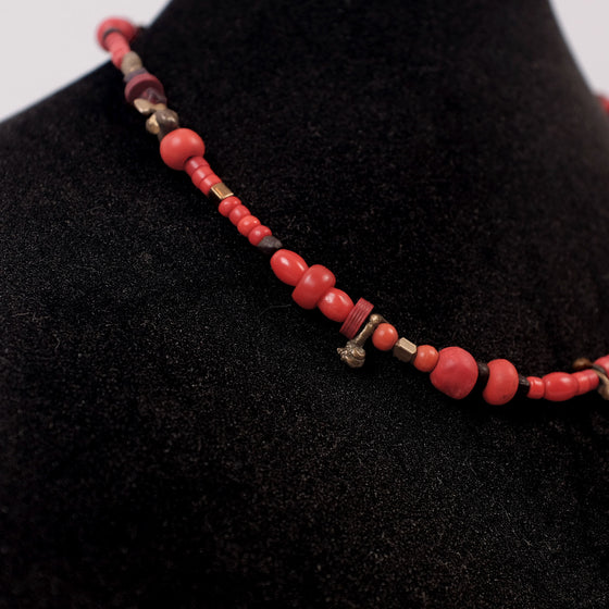 Debe Dohrer Red Agates Necklace