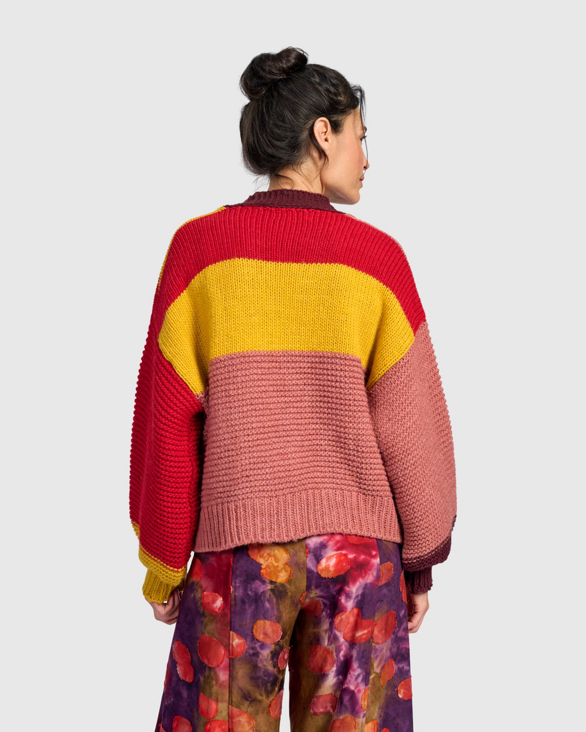 Alembika Knit Sweater in Ruby
