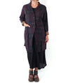 Rundholz Black Label Merlot Check Coat