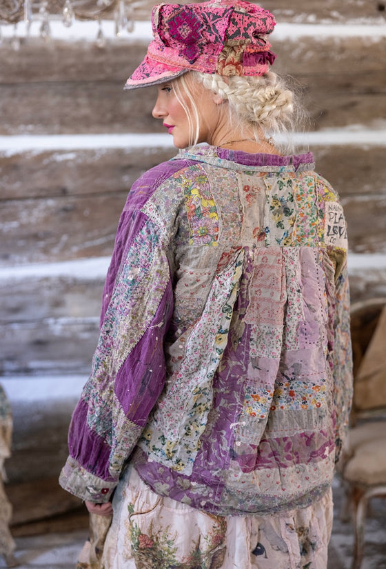 Magnolia Pearl Patchwork Baishan Over Shirt in Gueliz