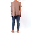 XCVI Lettie Tee in Truffle