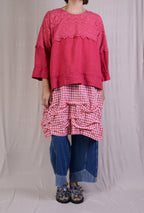 Krista Larson Eloise Shirt in Valentine Linen