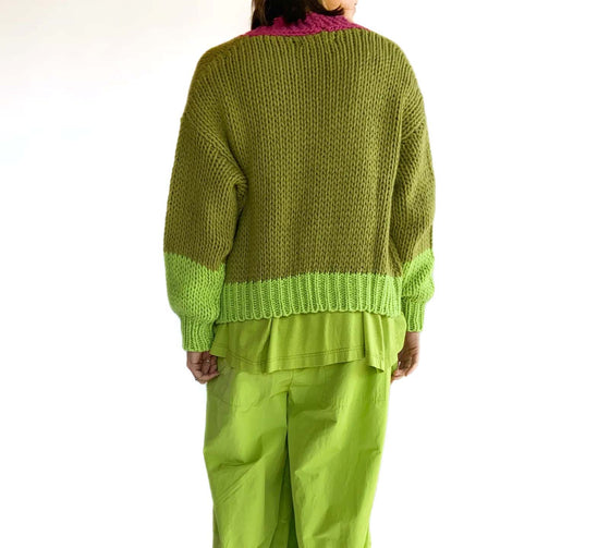 Alembika Lime Sweater