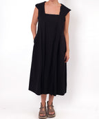 Luukaa Black Sleeveless Dress