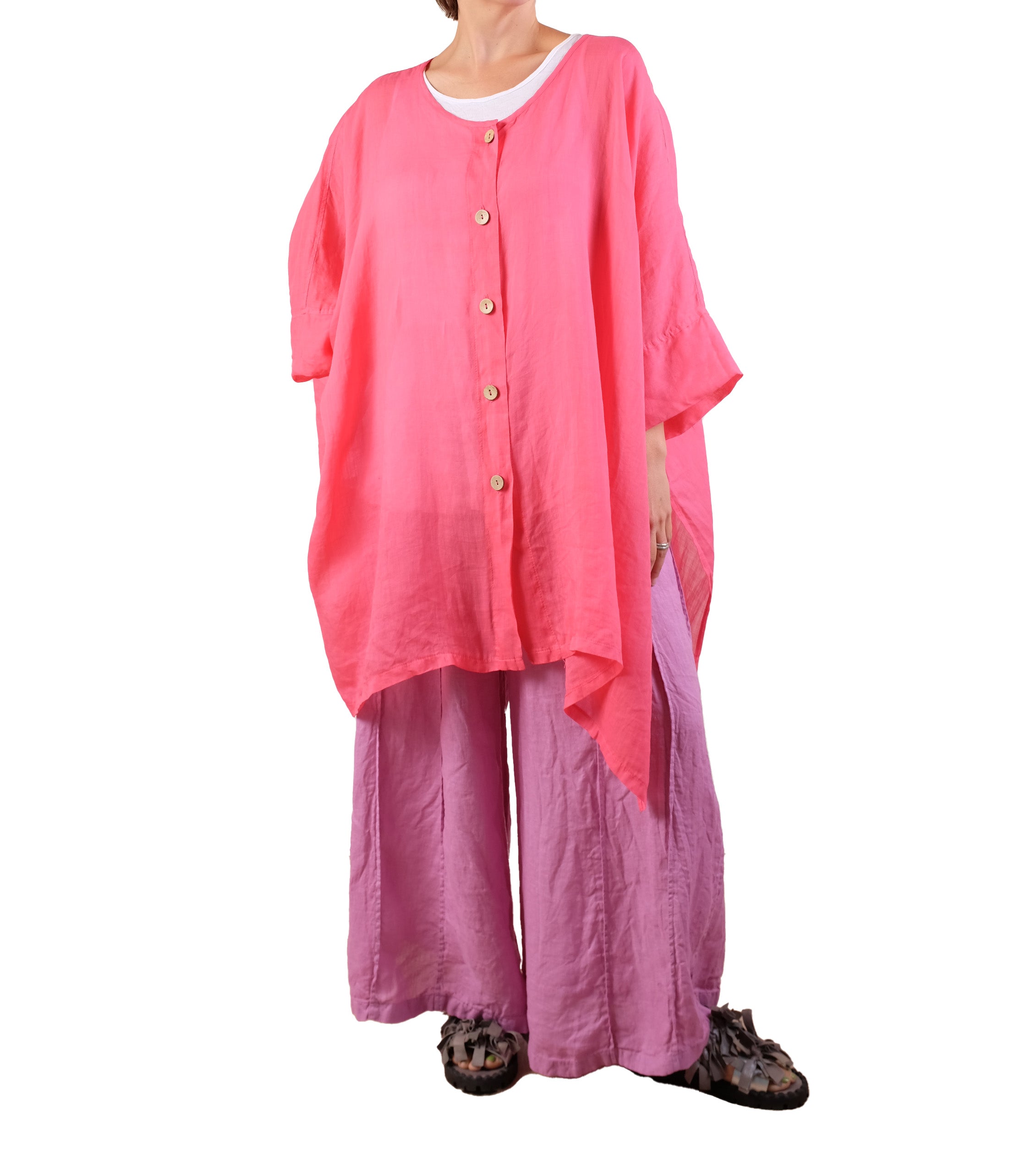 Bodil One Size Shirt in Rose