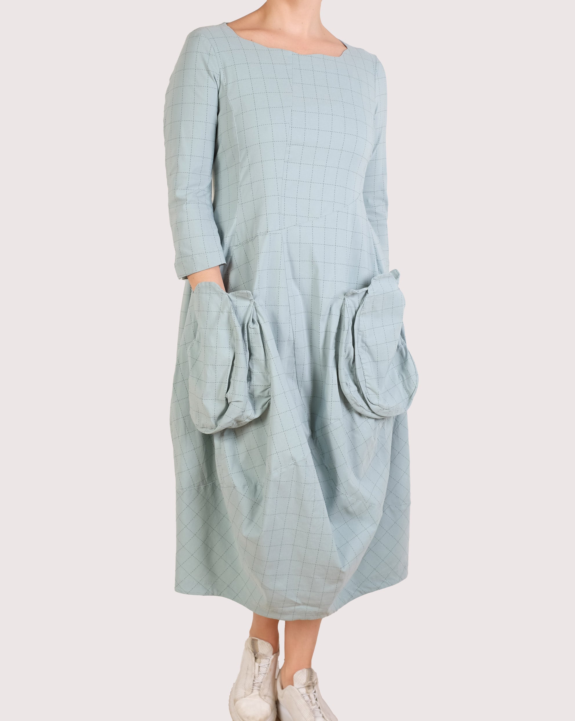 Rundholz Black Label Dress in Mint Check