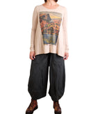 Rundholz Black Label Tee in Mountain Print