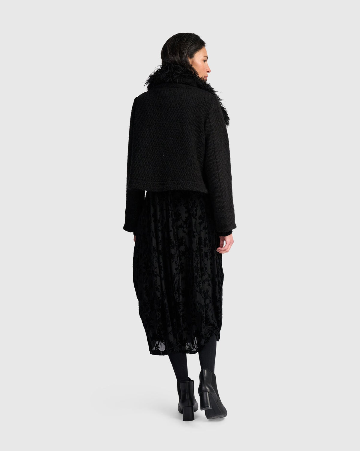 Alembika Black Boucle Jacket