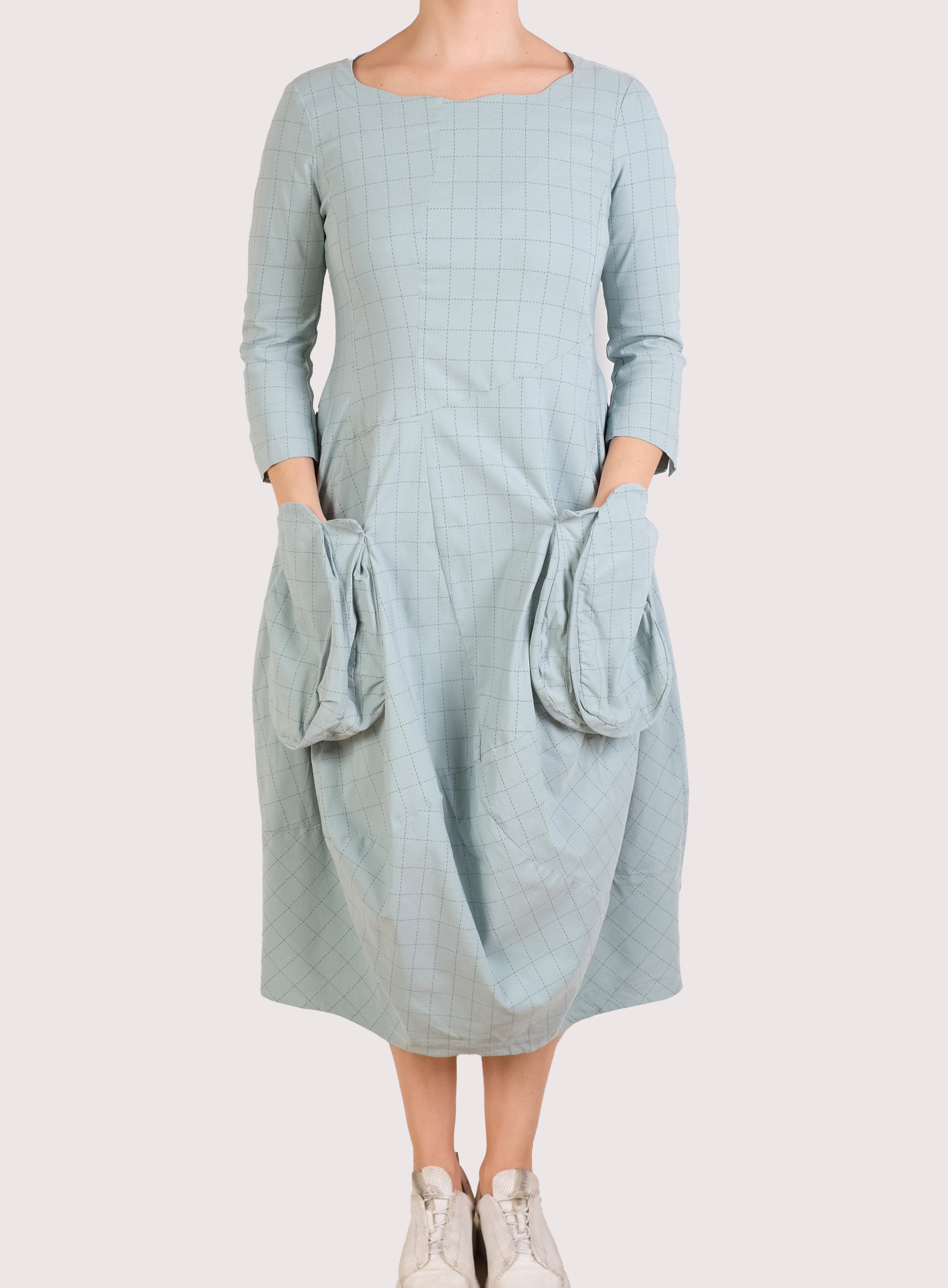 Rundholz Black Label Dress in Mint Check