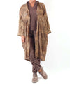 Krista Larson Charming Coat in Marrakesh Printed Linen