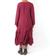 Bodil Plaid Duster in Cayenne