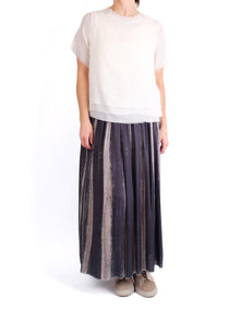  Loyko "Stripes" Skirt in Print Stripes