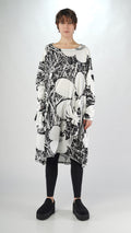 Rundholz Black Label Black and White Print Dress