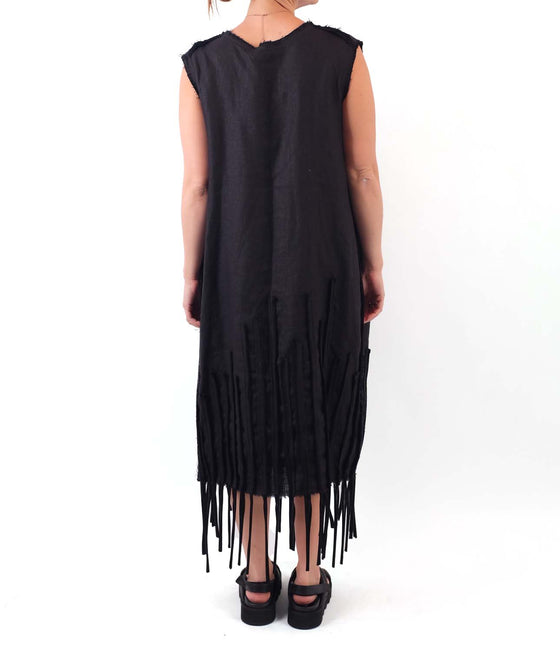 Loyko Rays Dress in Black