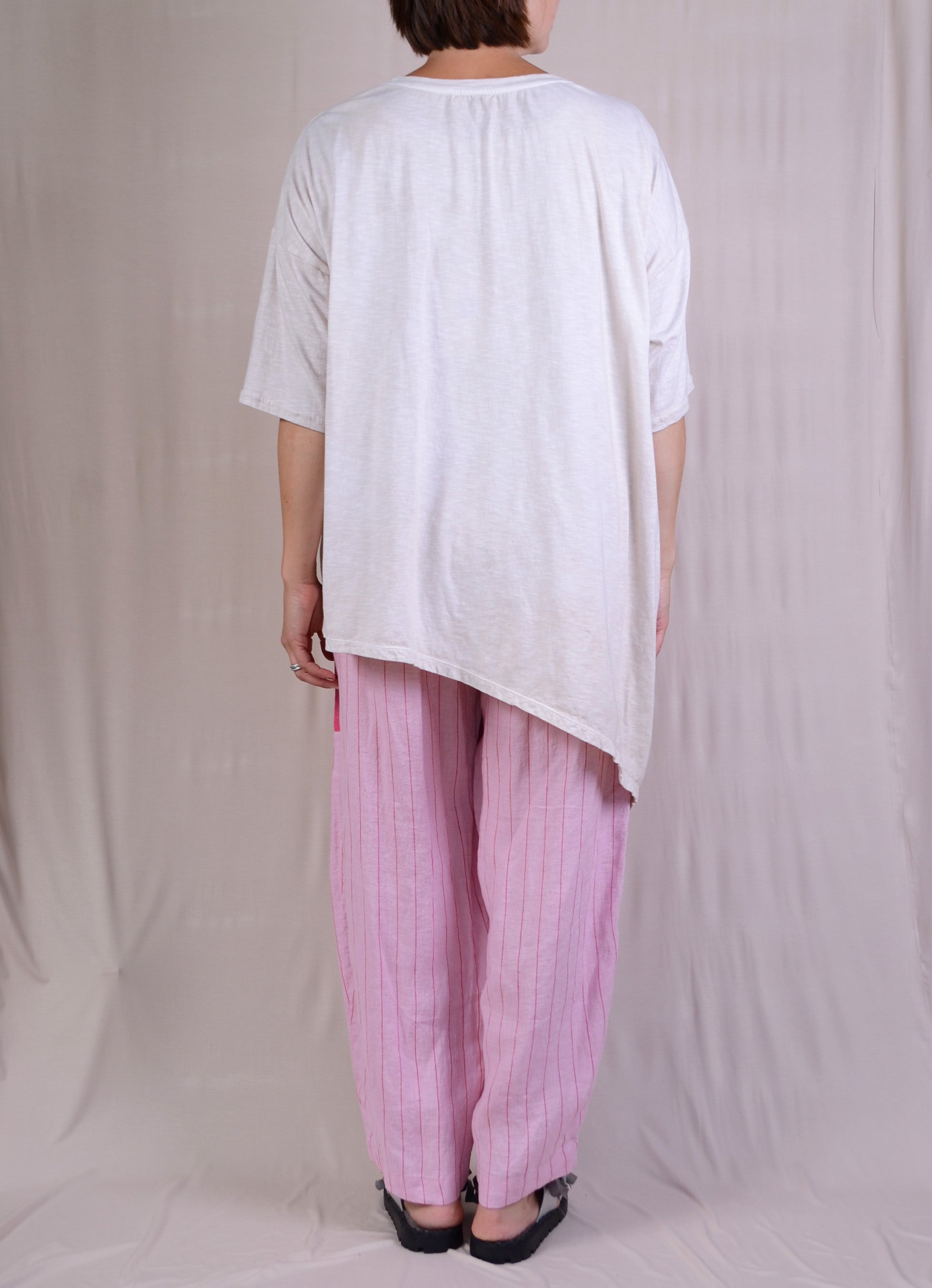 Krista Larson Protea Tee in Alabaster