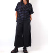 Cutloose Wide Leg Crop Pant in Black