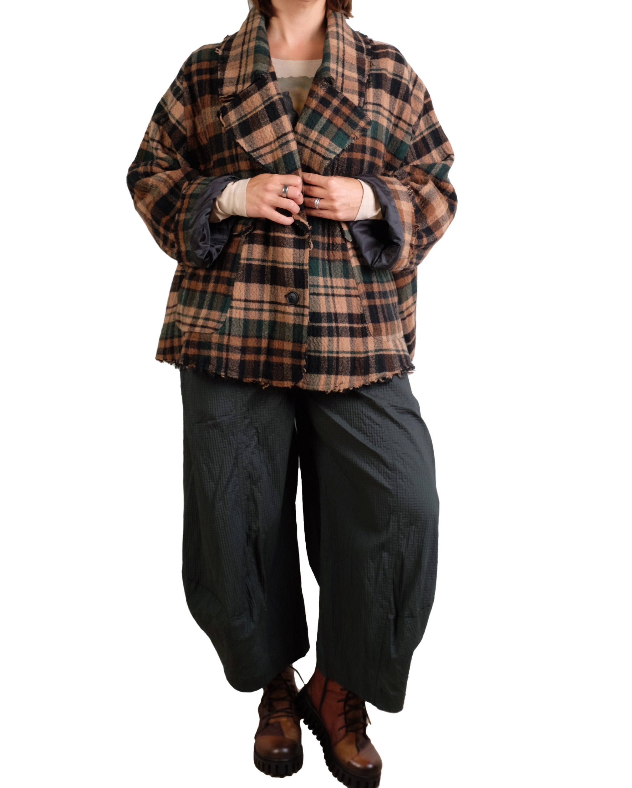 Rundholz Black Label Wool Plaid Jacket