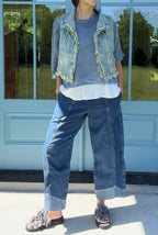 Cynthia Ashby Flip Jean in Classic