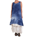 Privatsachen Sinnfaden Tie Dye Tunic in Blue