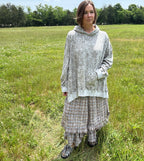 Krista Larson Bode Sweatshirt in Dove Bird