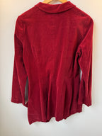 T2T Lilith Red Corduroy Jacket Small