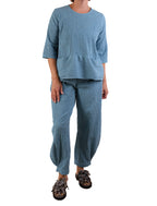 Cutloose Pocket Pullover in Bellflower