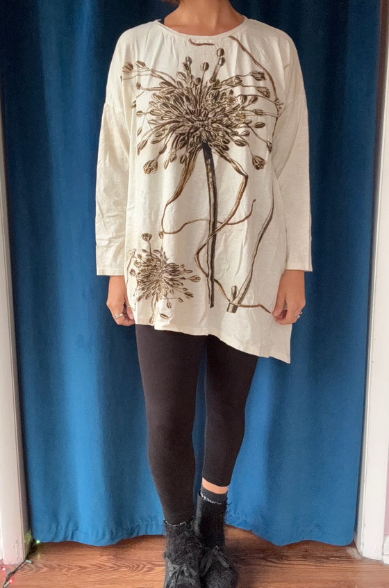 Krista Larson Seed Pod Long Sleeve Tee