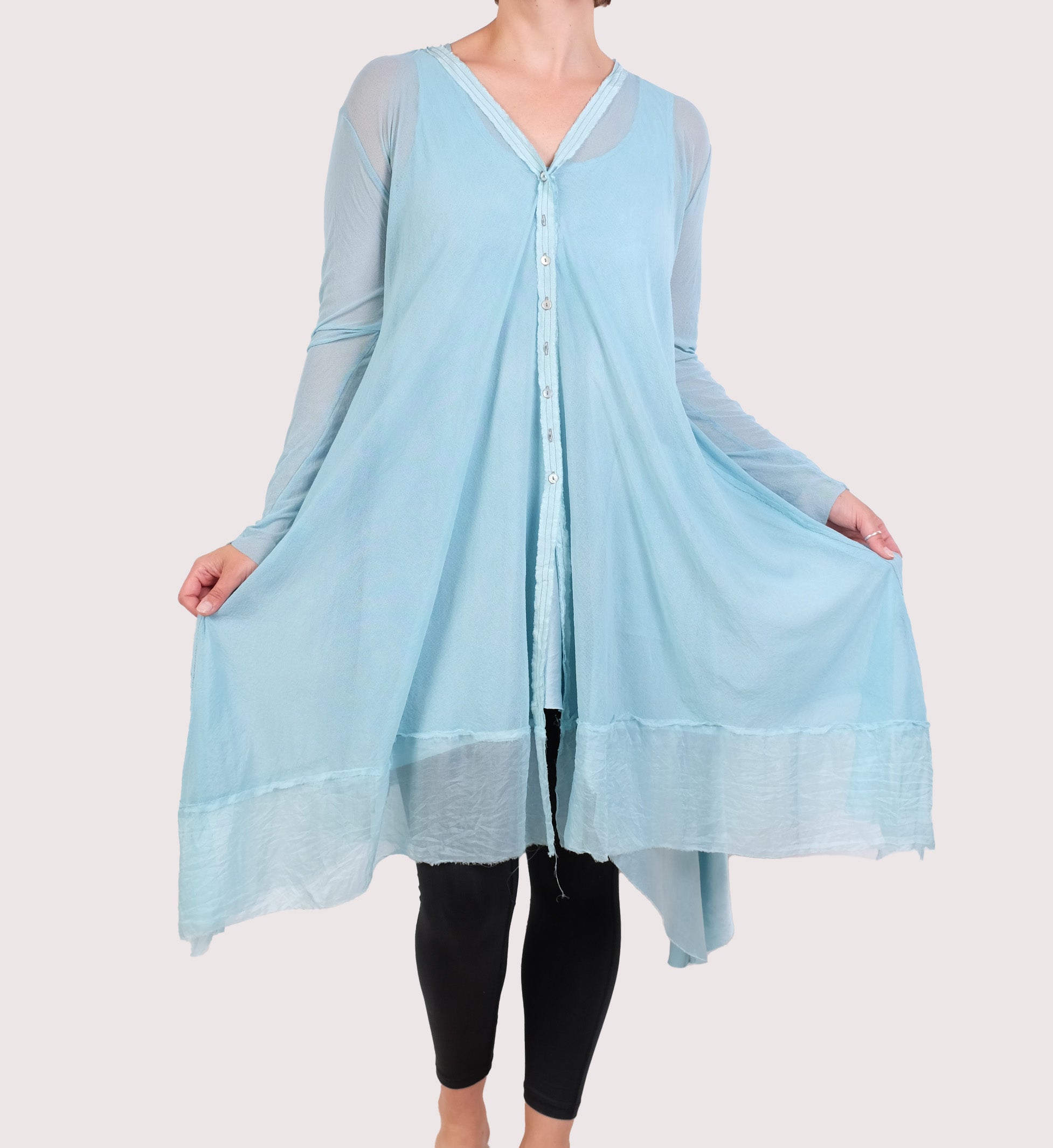 Robin Kaplan Mesh Duster (Many Colors)