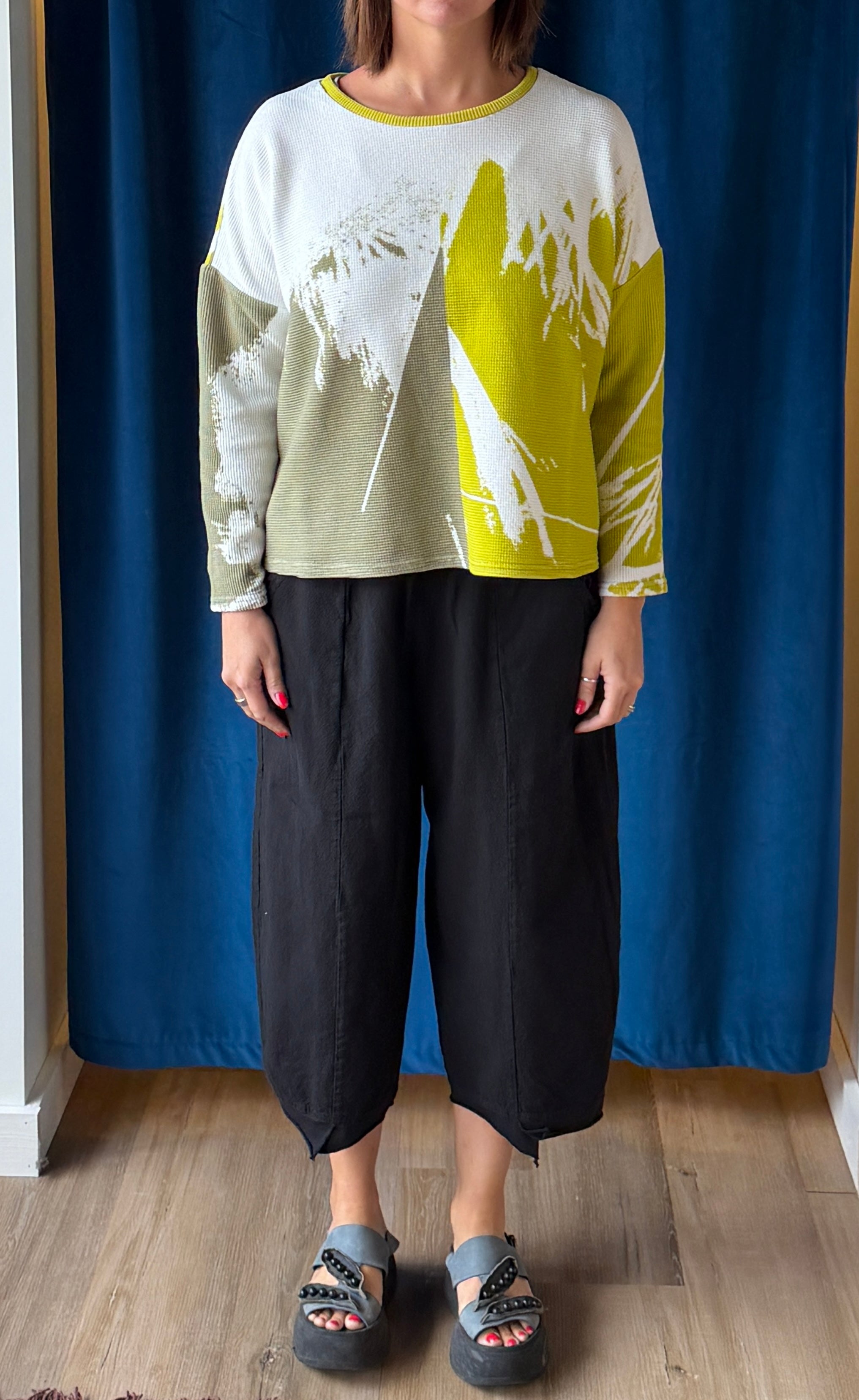 Andrea Geer Long Sleeve Crop
