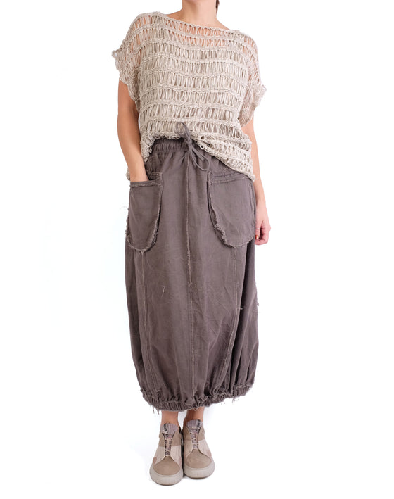 Loyko "Base" Skirt in Grey