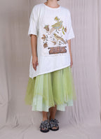 Krista Larson 1865 Tee in Cream