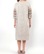 M. & Kyoko Beige Knit Dress