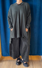 Bodil Pocket Top in Juniper