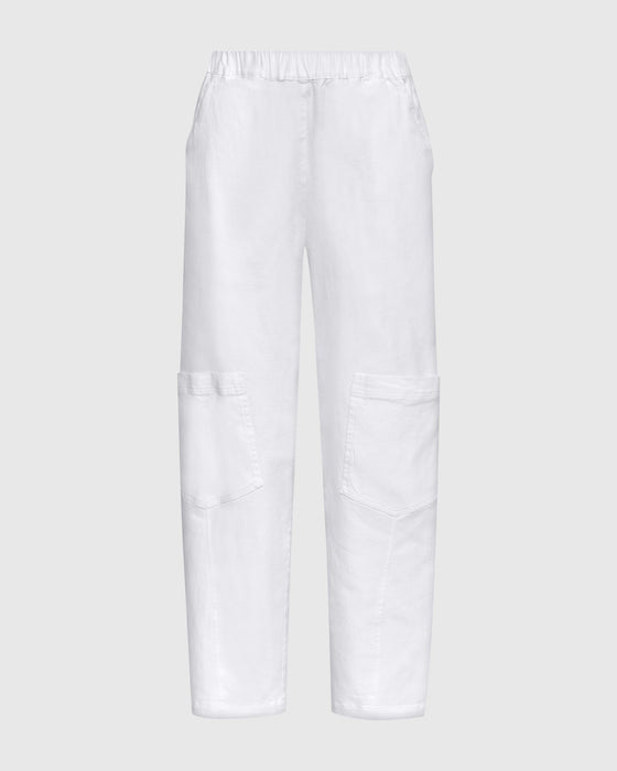 Alembika White Denim Pants